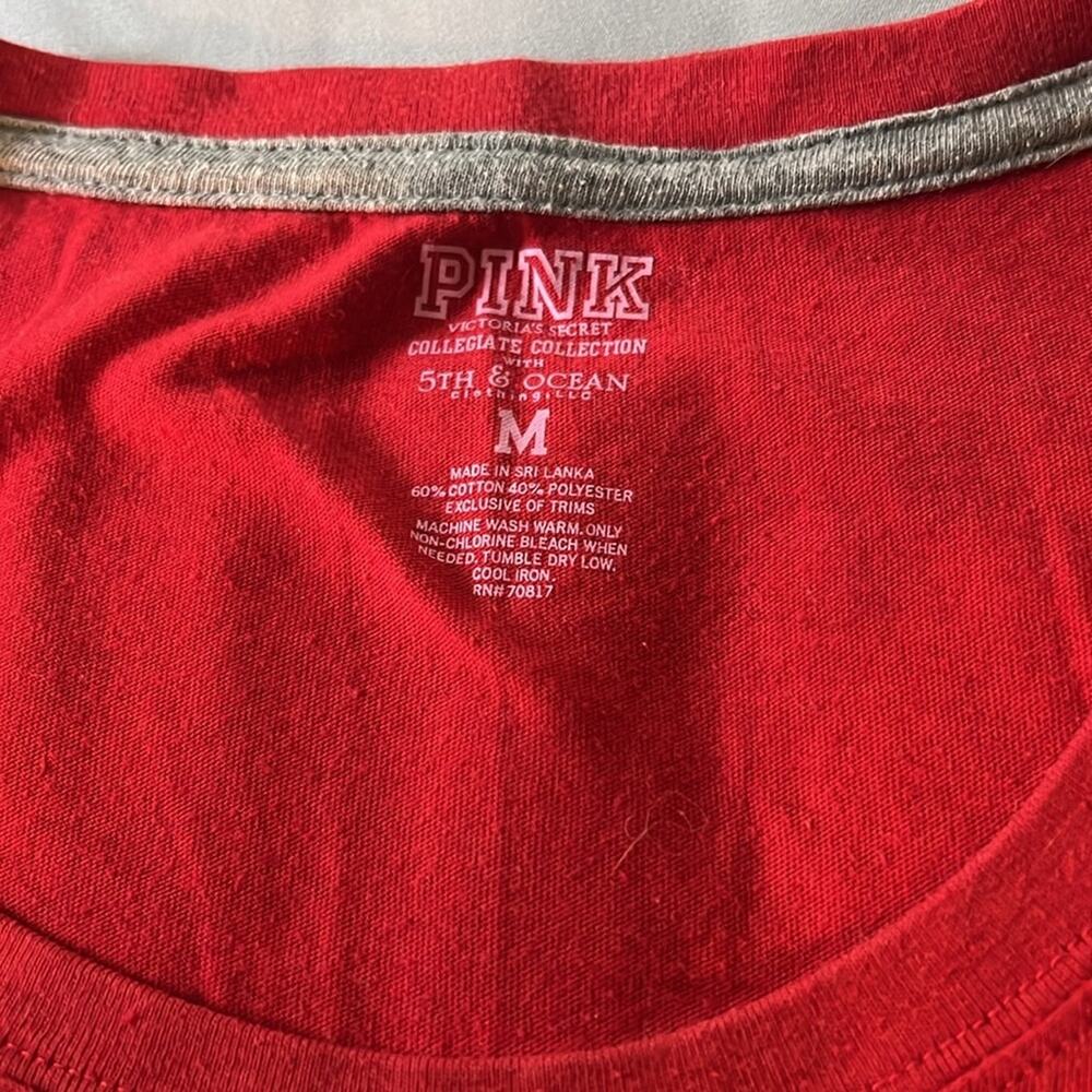 VS PINK Collegiate collection university‎ of Utah sz M 60% cotton 40% polyester￼ - Picture 4 of 5